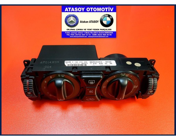 MERCEDES W210 KALORİFER PANELİ 2108303185 2108302885 2108302785 2108302185 2108302085 2108301685 2108300385 1708300685 1708300385 1708300785 MERCEDES CLK KALORİFER PANELİ